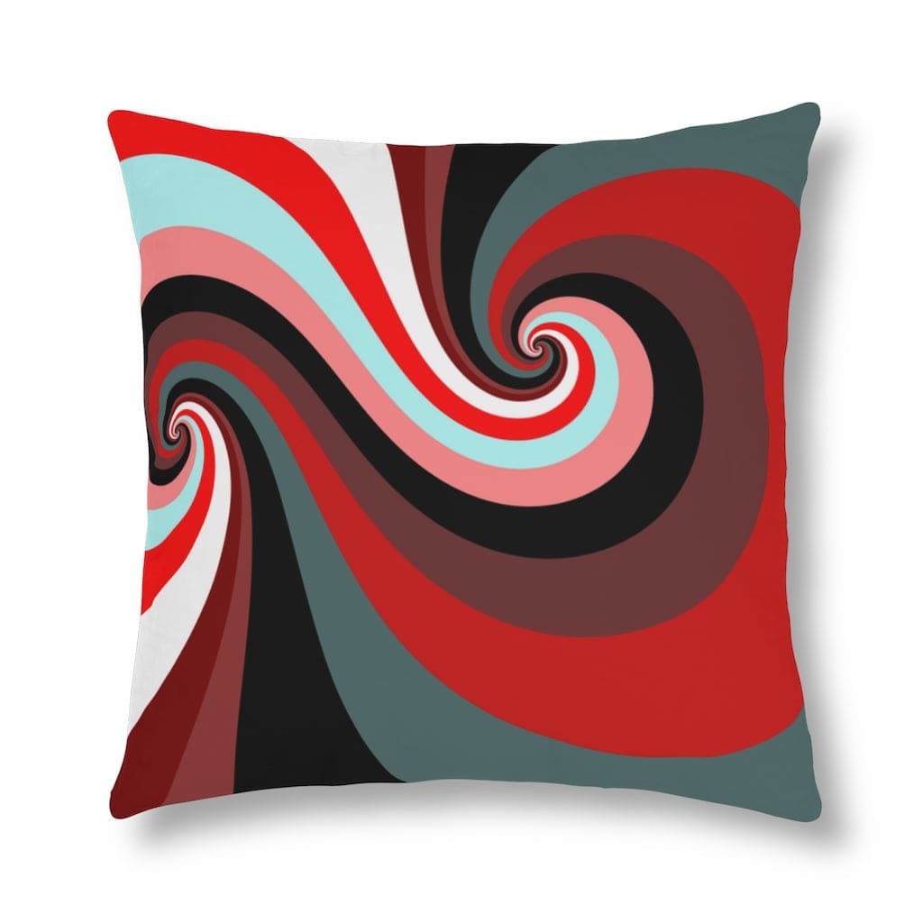 Indoor Or Outdoor Throw Pillow Retro Multicolor Vintage Print S10 - Decorative |
