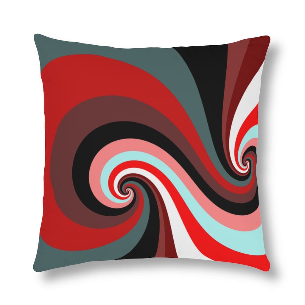 Indoor Or Outdoor Throw Pillow Retro Multicolor Vintage Print S10 - Decorative |