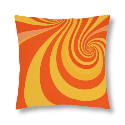 Indoor Or Outdoor Throw Pillow Retro Multicolor Vintage Print S12 - Decorative |