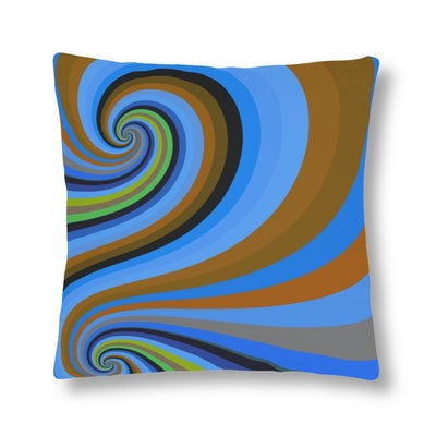 Indoor Or Outdoor Throw Pillow Retro Multicolor Vintage Print S13 - Decorative |