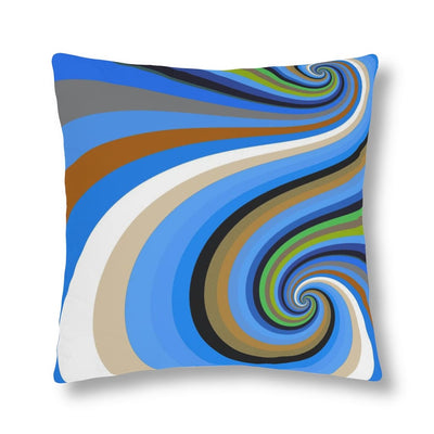 Indoor Or Outdoor Throw Pillow Retro Multicolor Vintage Print S15 - Decorative |