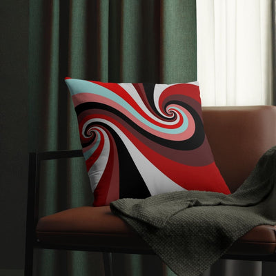 Indoor Or Outdoor Throw Pillow Retro Multicolor Vintage Print S16 - Decorative |