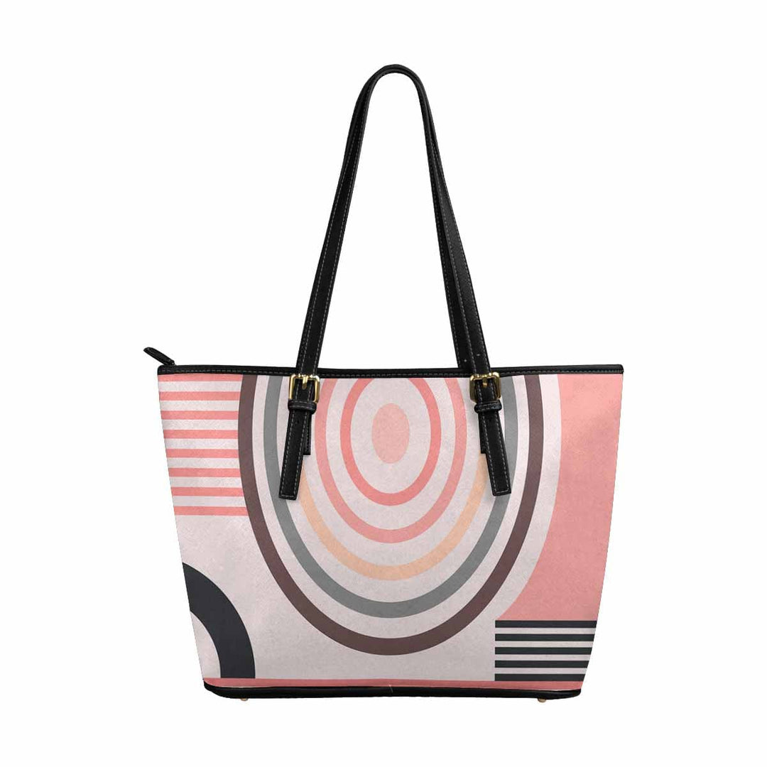 Large Leather Tote Shoulder Bag - Multicolor Handbag - Bags | Leather Tote Bags