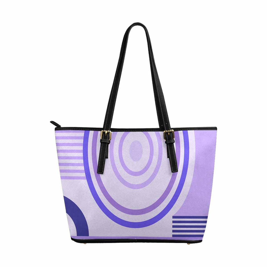 Large Leather Tote Shoulder Bag - Multicolor Handbag - Bags | Leather Tote Bags