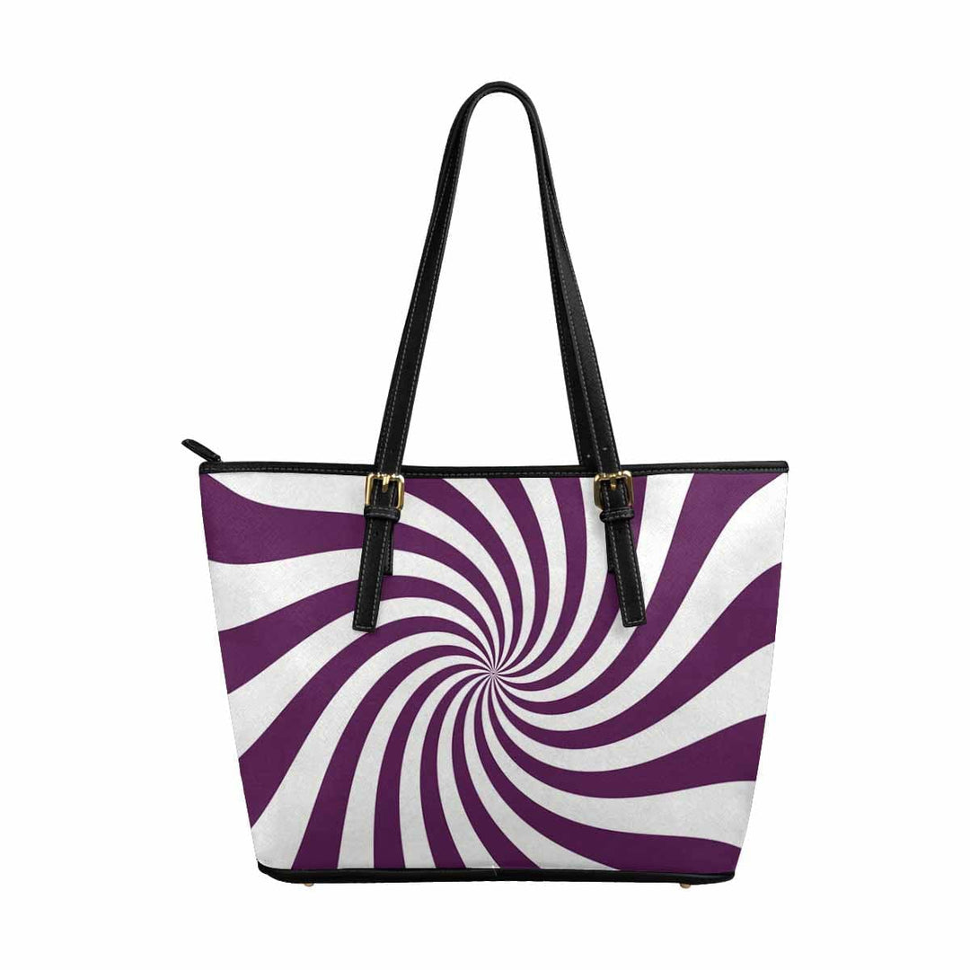 Large Leather Tote Shoulder Bag - Multicolor Handbag - Bags | Leather Tote Bags