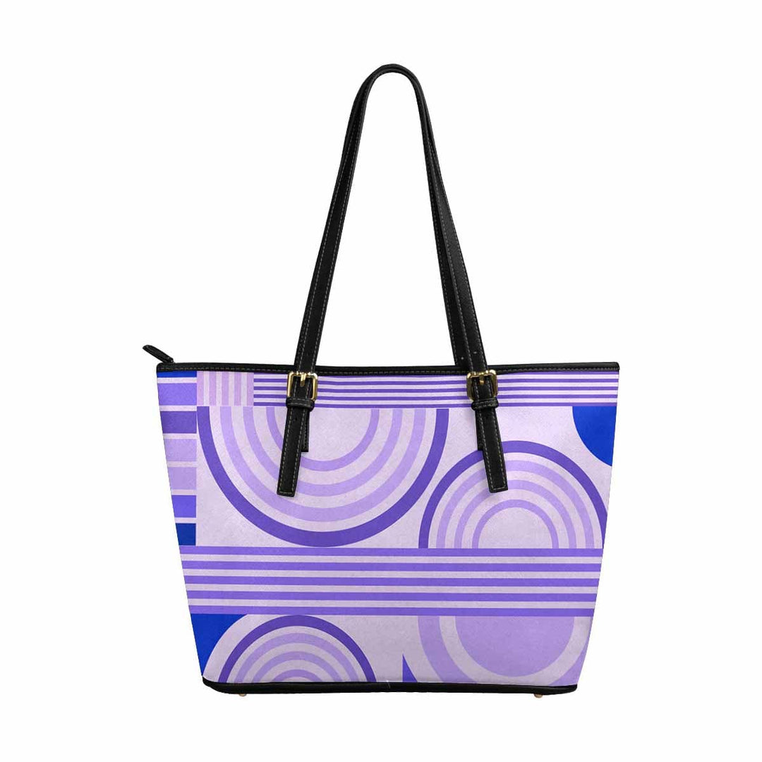 Large Leather Tote Shoulder Bag - Multicolor Handbag - Bags | Leather Tote Bags