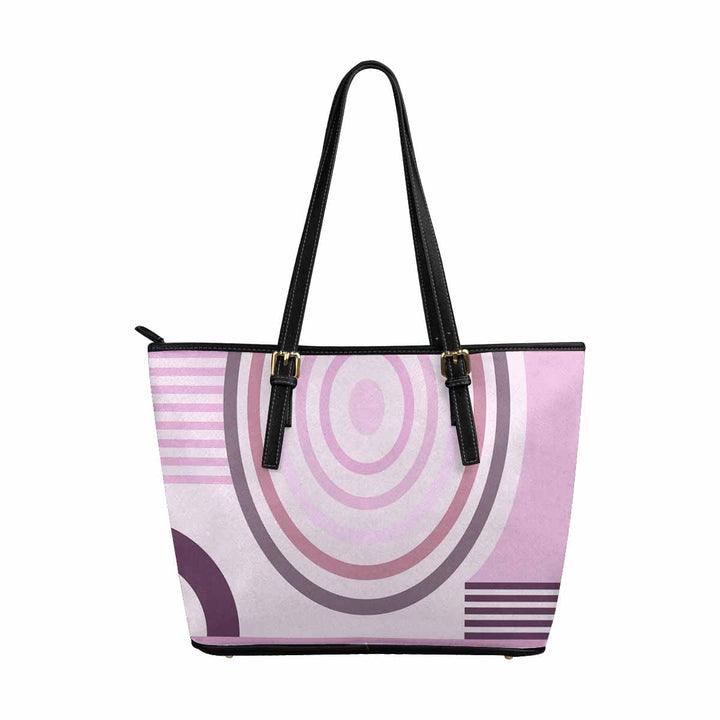 Large Leather Tote Shoulder Bag - Multicolor Handbag - Bags | Leather Tote Bags