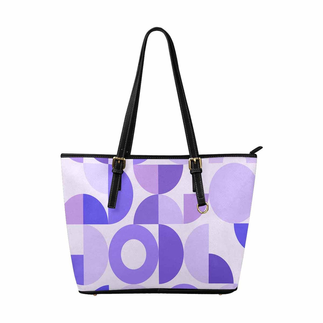 Large Leather Tote Shoulder Bag - Multicolor Handbag - Bags | Leather Tote Bags