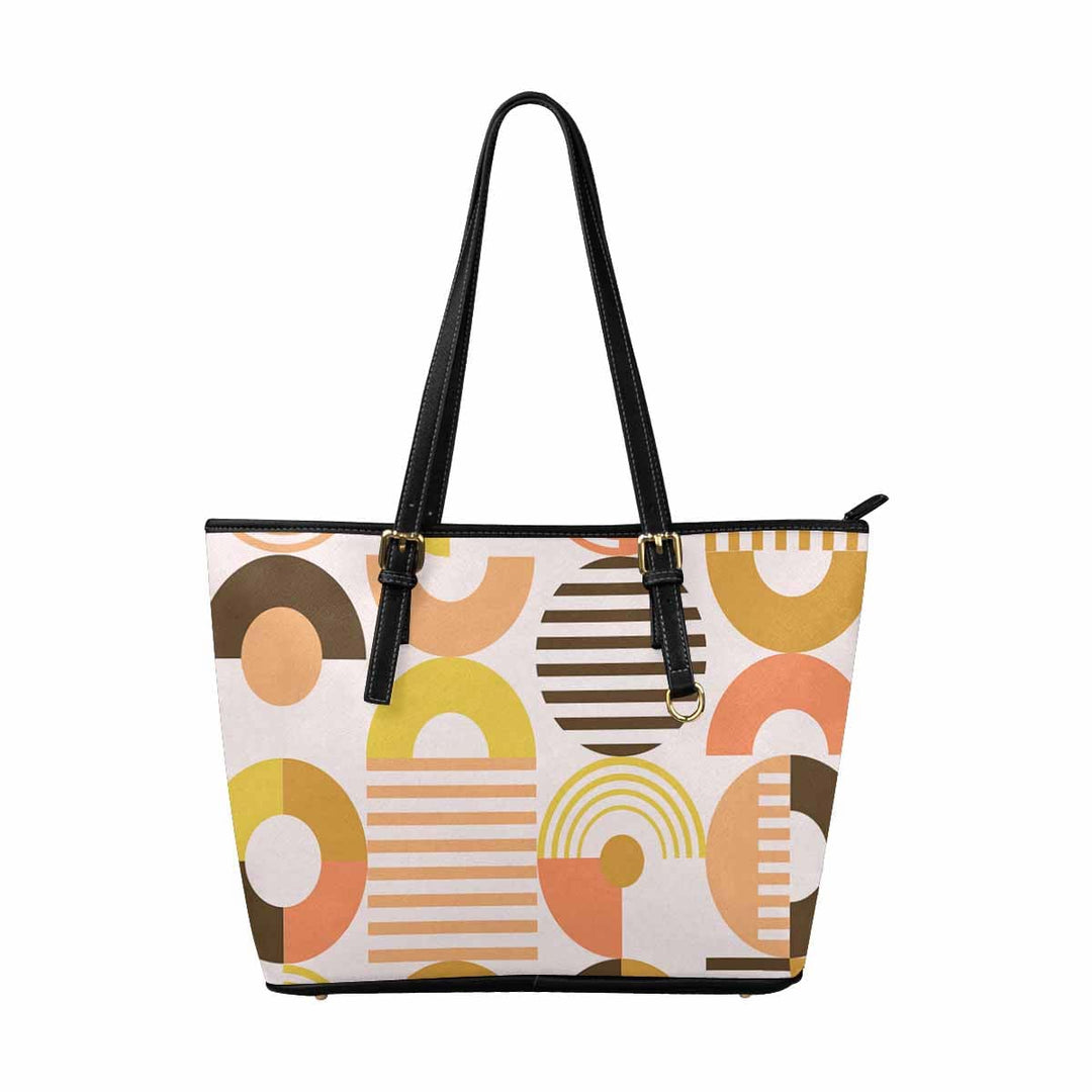 Large Leather Tote Shoulder Bag - Multicolor Handbag - Bags | Leather Tote Bags