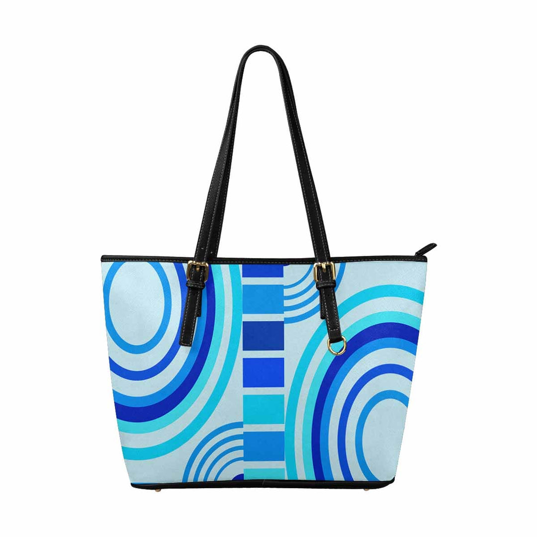 Large Leather Tote Shoulder Bag - Multicolor Handbag - Bags | Leather Tote Bags