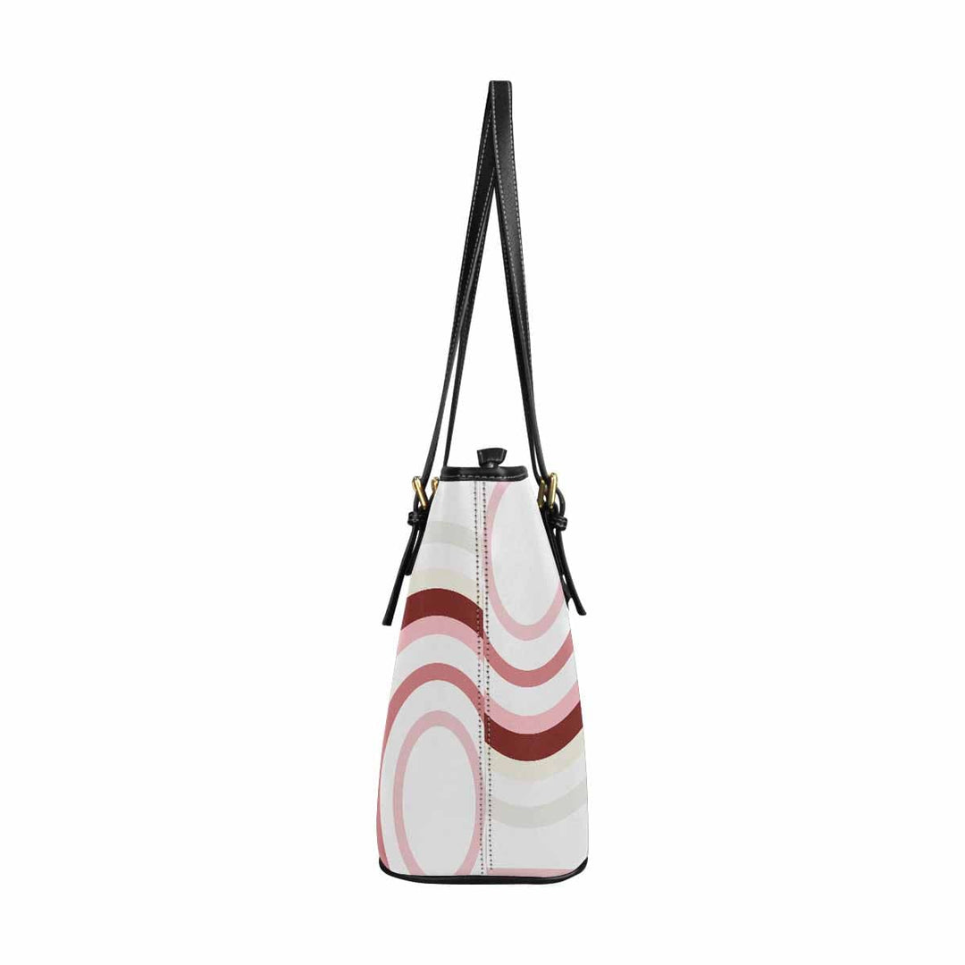 Large Leather Tote Shoulder Bag - Multicolor Handbag - Bags | Leather Tote Bags