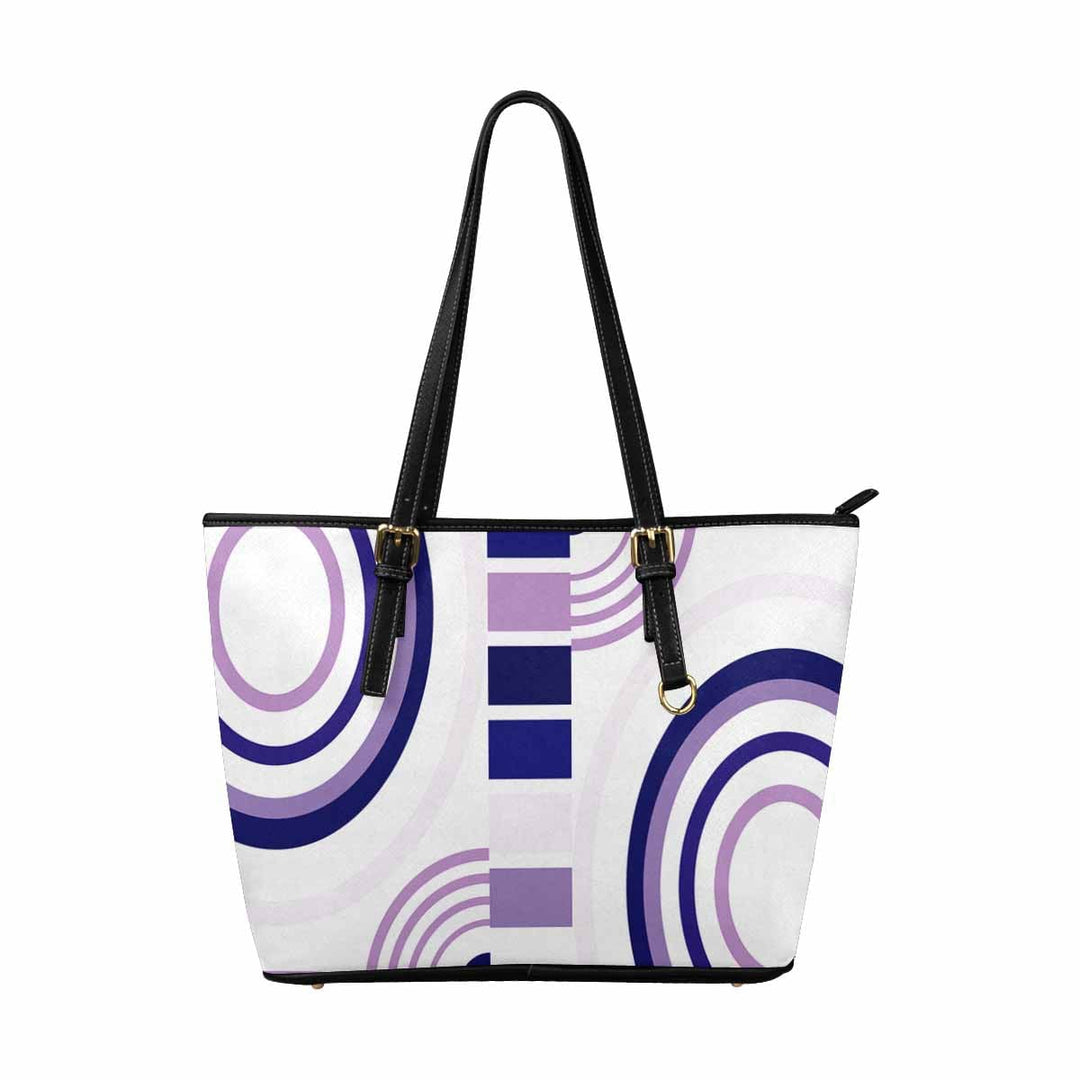 Large Leather Tote Shoulder Bag - Multicolor Handbag - Bags | Leather Tote Bags