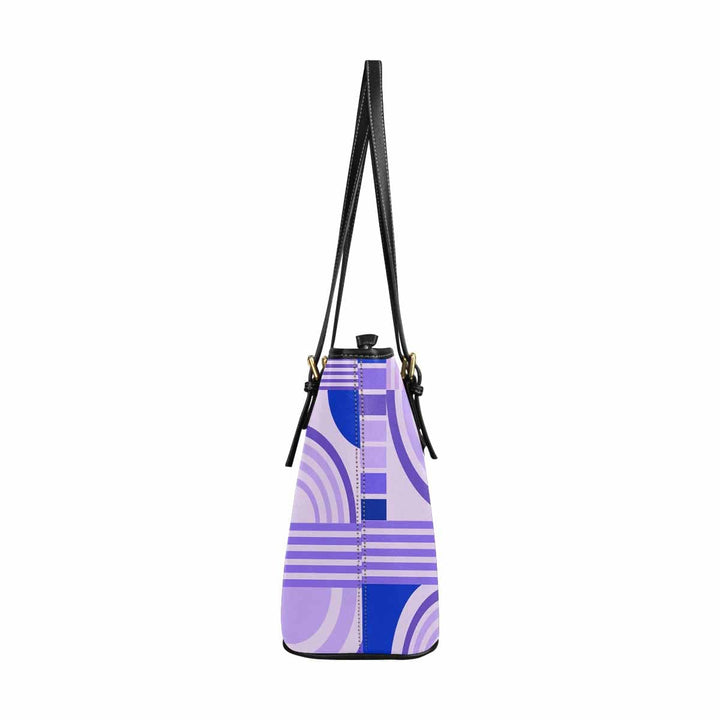 Large Leather Tote Shoulder Bag - Multicolor Handbag - Bags | Leather Tote Bags