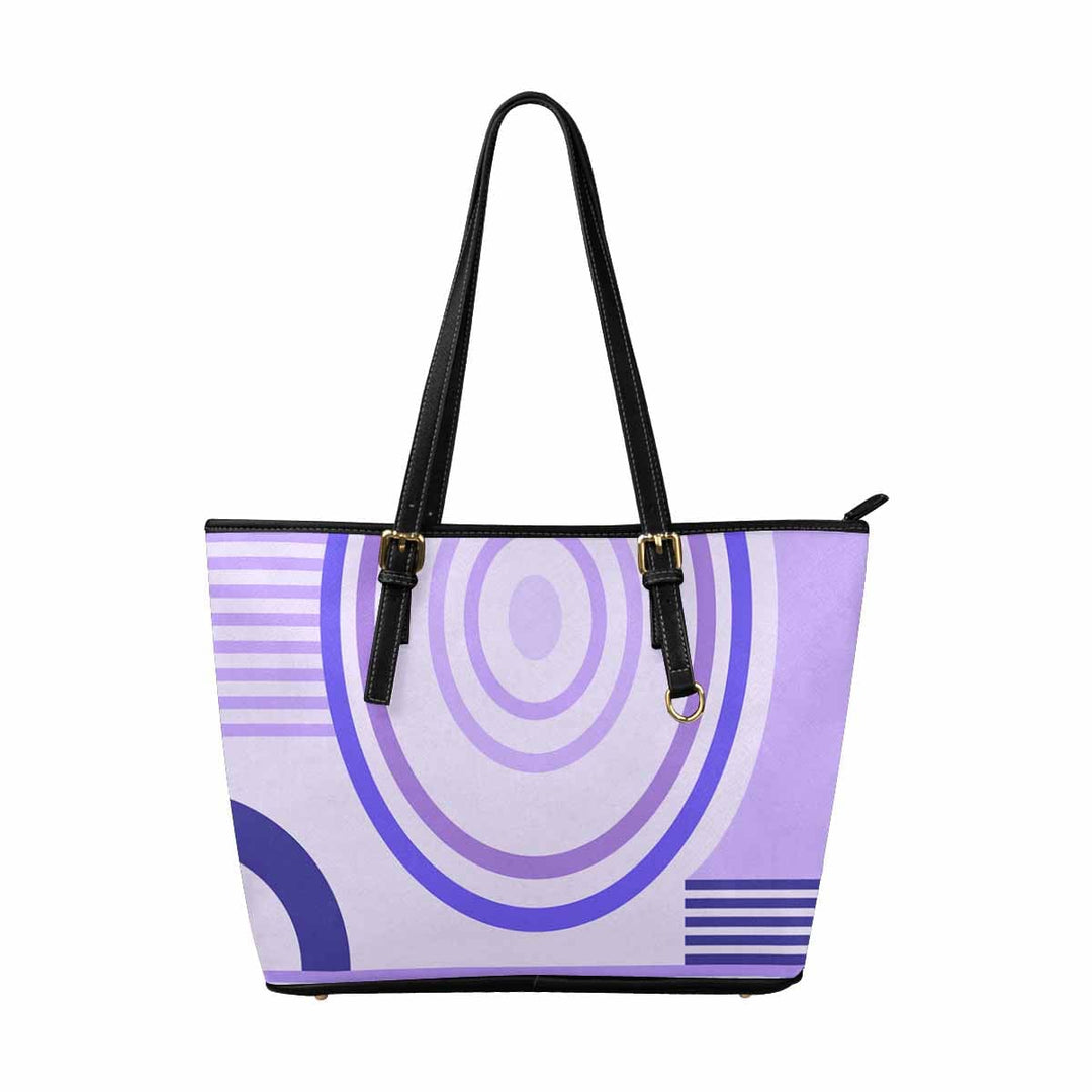 Large Leather Tote Shoulder Bag - Multicolor Handbag - Bags | Leather Tote Bags