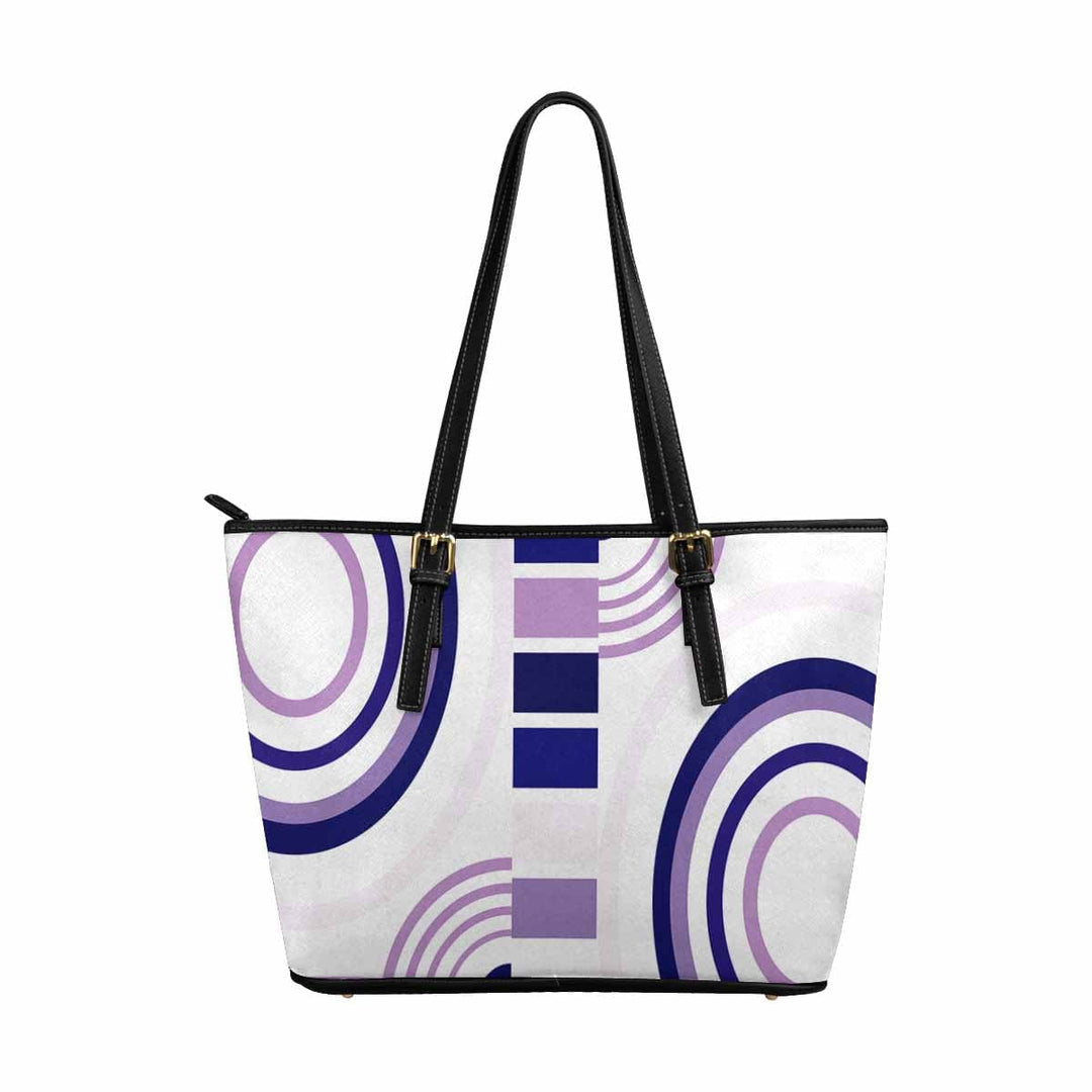 Large Leather Tote Shoulder Bag - Multicolor Handbag - Bags | Leather Tote Bags