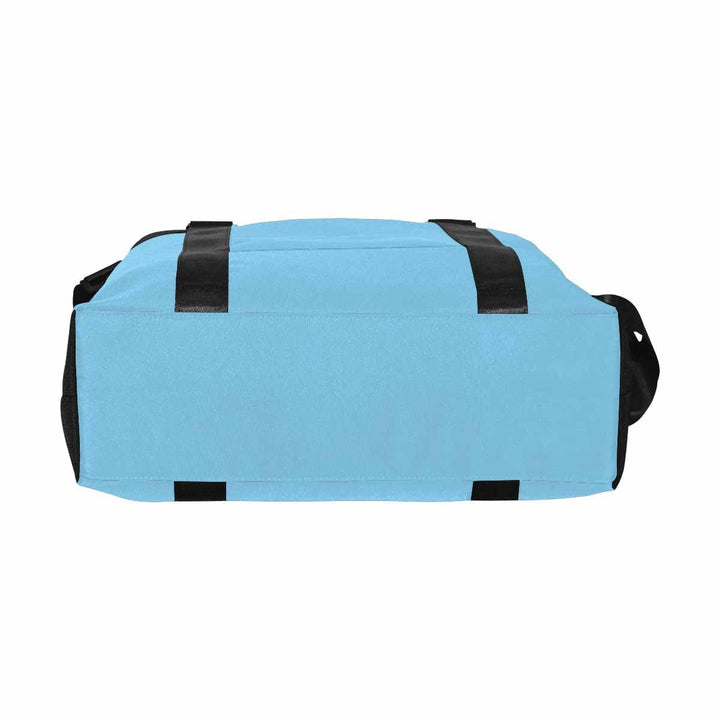 Light Blue Duffel Bag - Large Travel Carry - Bags/Oxford Crossbody Bags
