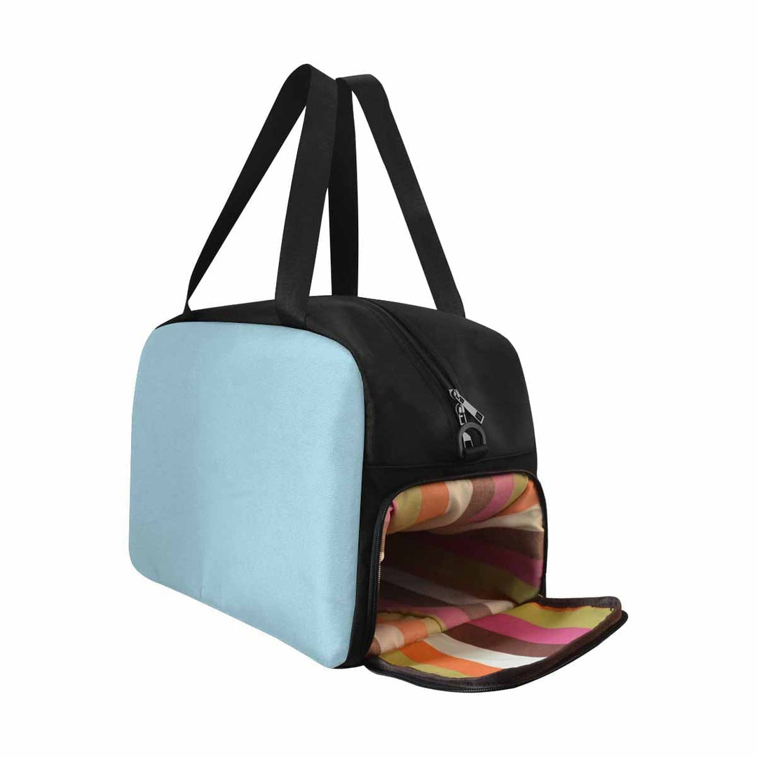 Light Blue Tote and Crossbody Travel Bag - Bags | Travel Bags | Crossbody