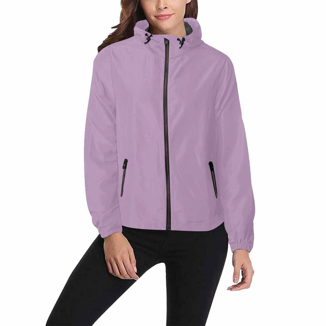 Lilac Purple Hooded Windbreaker Jacket - Men / Women - Mens | Jackets