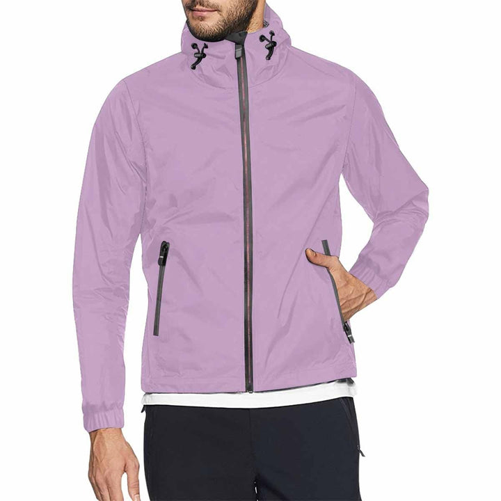 Lilac Purple Hooded Windbreaker Jacket - Men / Women - Mens | Jackets