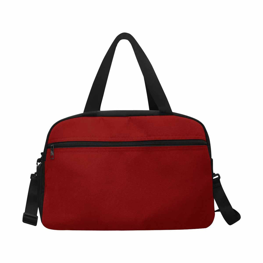 Maroon Red Tote and Crossbody Travel Bag - Bags | Travel Bags | Crossbody