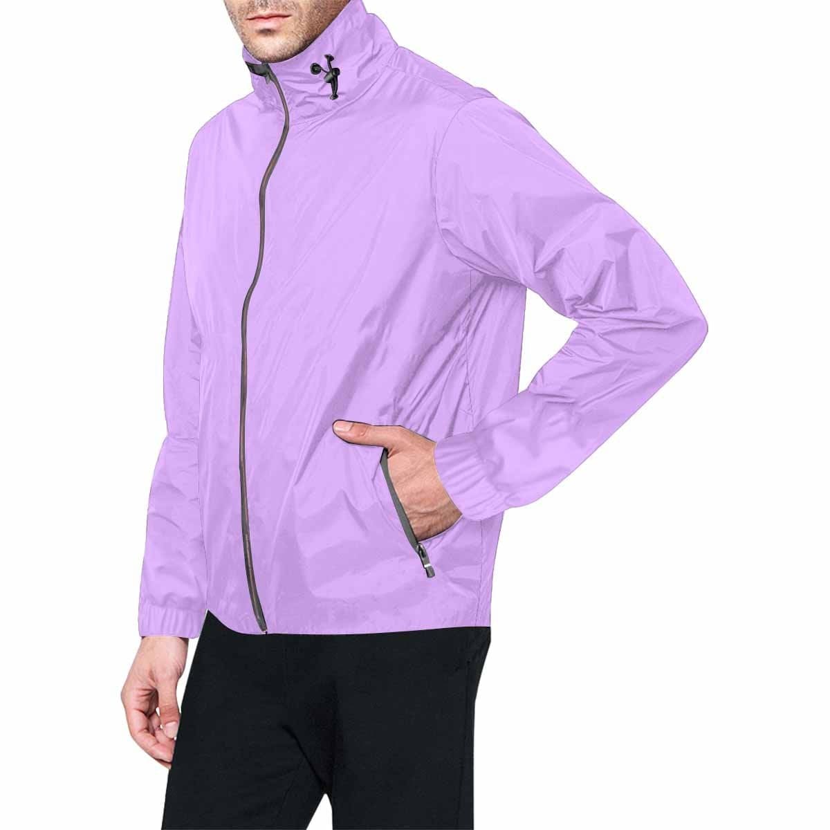 Mauve Purple Hooded Windbreaker Jacket - Men / Women - Mens | Jackets