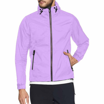 Mauve Purple Hooded Windbreaker Jacket - Men / Women - Mens | Jackets