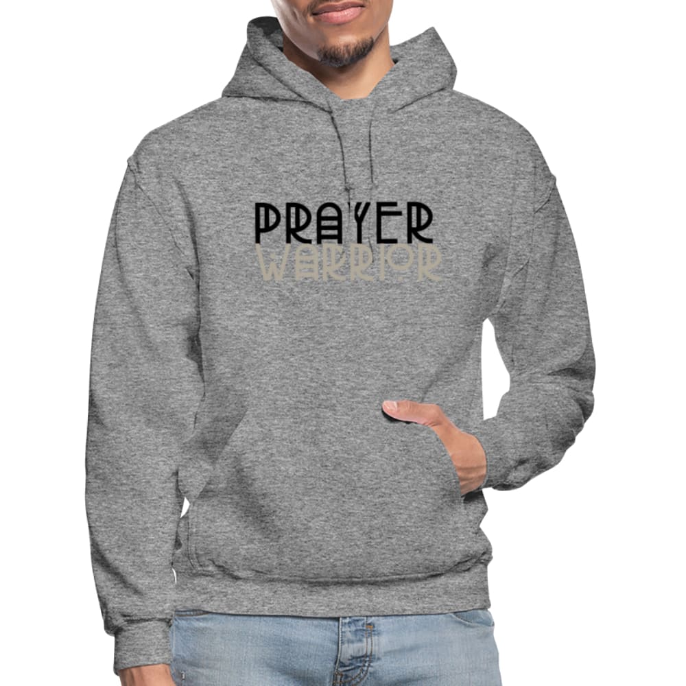 Mens Hoodie - Pullover Hooded Shirt / Prayer Warrior - Mens | Hoodies