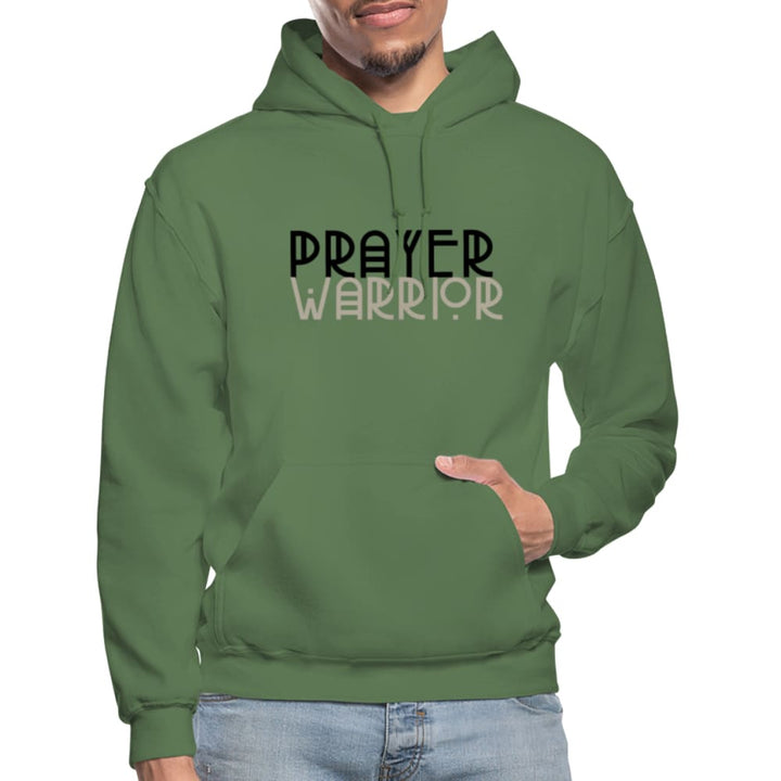 Mens Hoodie - Pullover Hooded Shirt / Prayer Warrior - Mens | Hoodies