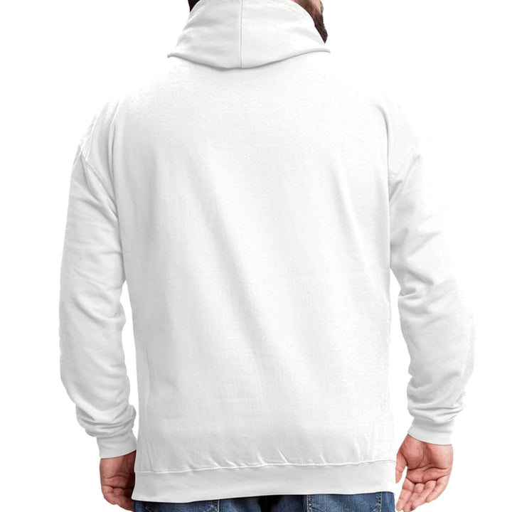 Mens Hoodie - Pullover Hooded Sweatshirt - Graphic/god Created Man - Mens