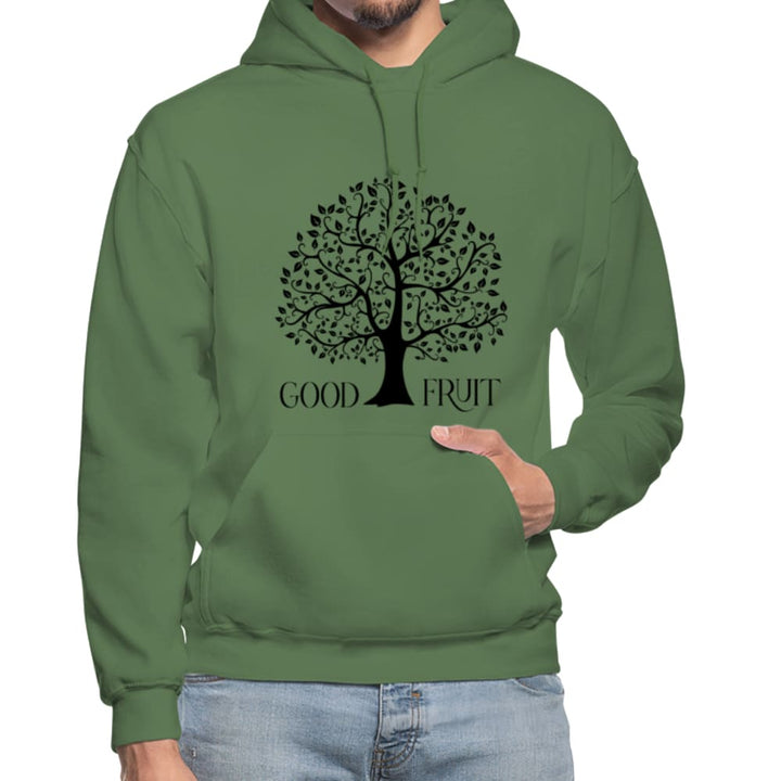 Mens Hoodie - Pullover Hooded Sweatshirt - Graphic/good Fruit - Mens | Hoodies