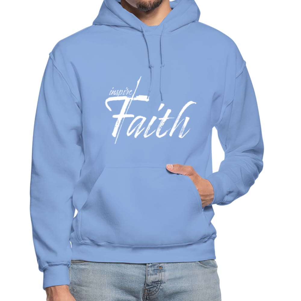 Mens Hoodie - Pullover Hooded Sweatshirt - Graphic/inspire Faith - Mens |