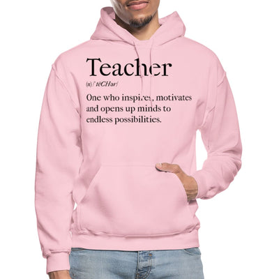 Mens Hoodie - Pullover Hooded Sweatshirt - Graphic/teachers Inspire - Mens