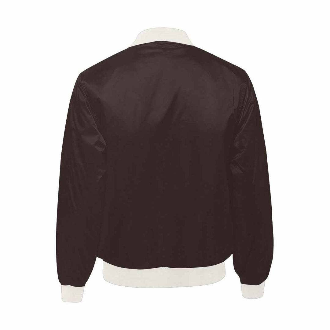 Mens Jacket Carafe Brown Bomber Jacket - Mens | Jackets | Bombers