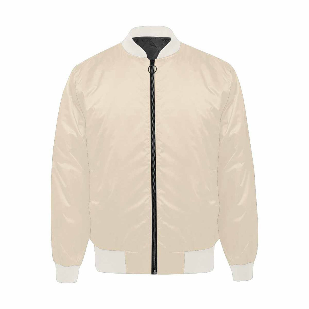 Mens Jacket Champagne Beige Bomber Jacket - Mens | Jackets | Bombers