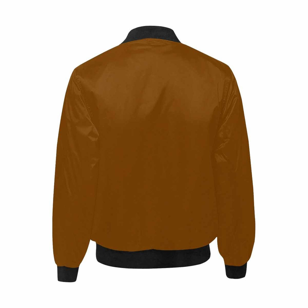 Bomber Jacket for Men Chocolate Brown and Black - Mens | Jackets | Bombers