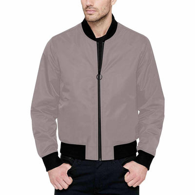 Bomber Jacket For Men Coffee Brown And Black - Mens | Jackets | Bombers