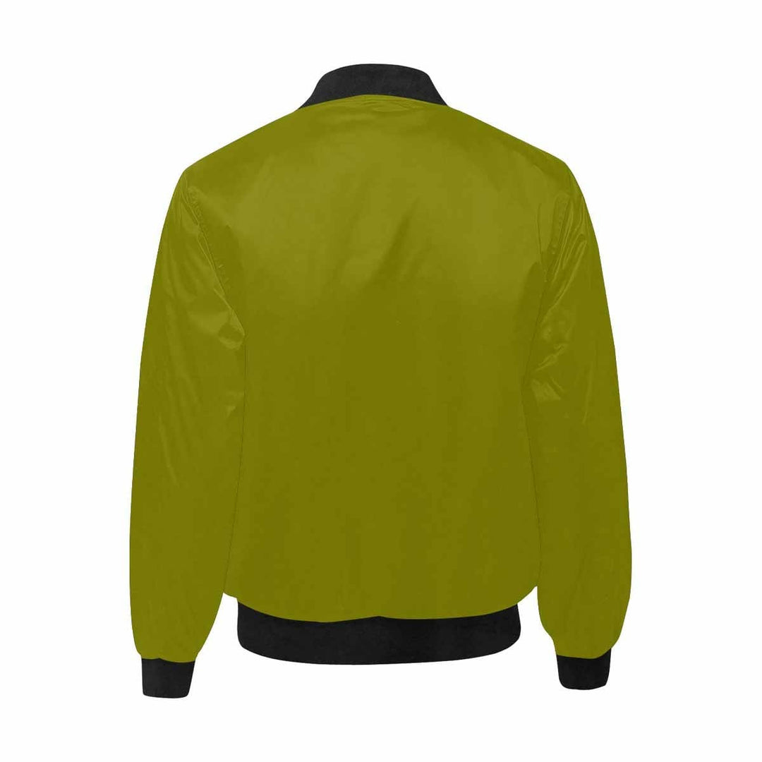 Mens Jacket Dark Olive Green Bomber Jacket - Mens | Jackets | Bombers