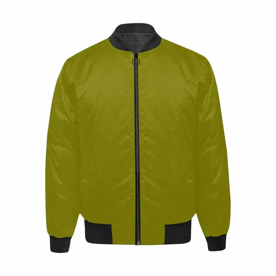 Mens Jacket Dark Olive Green Bomber Jacket - Mens | Jackets | Bombers