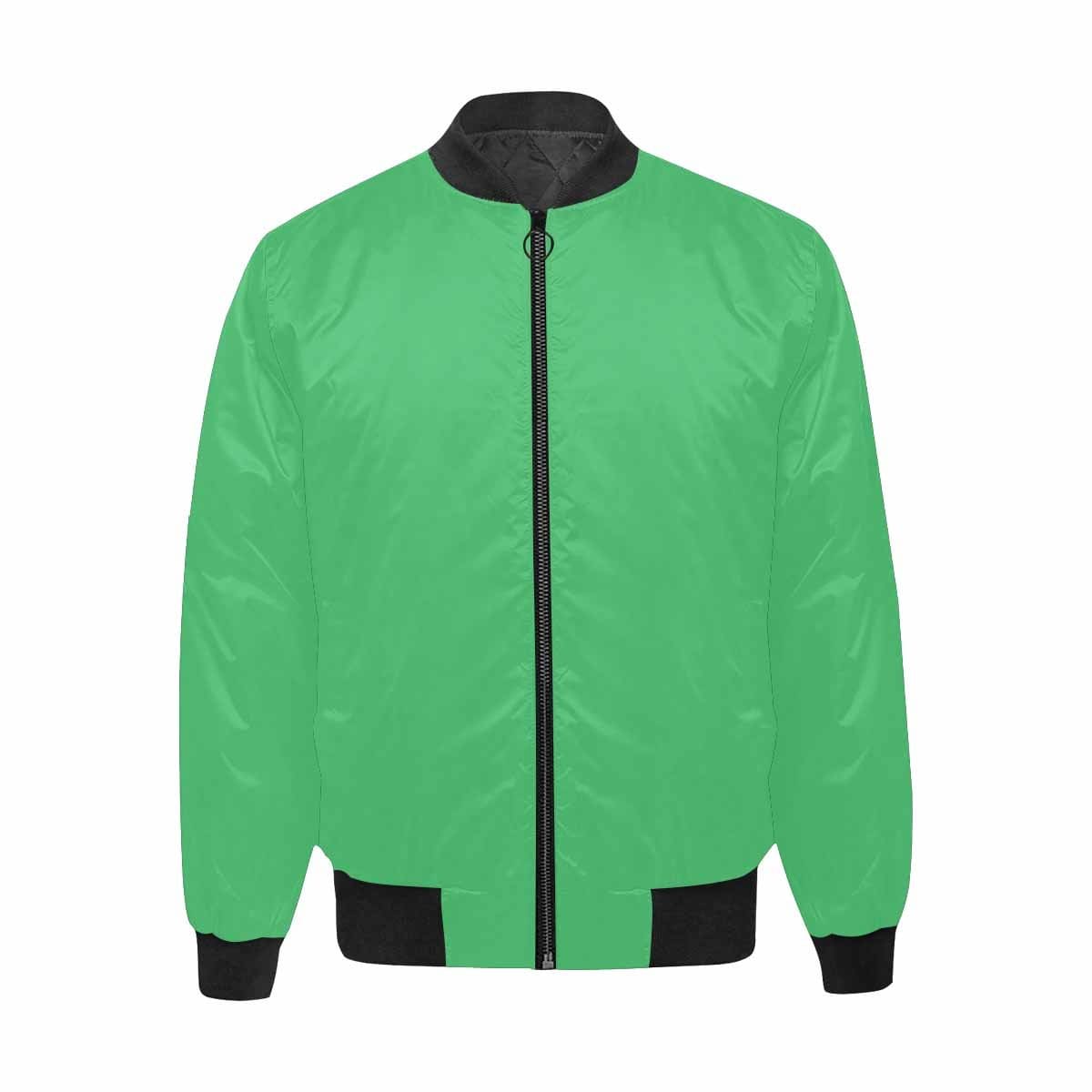 Mens Jacket Emerald Green And Black Bomber Jacket - Mens | Jackets | Bombers
