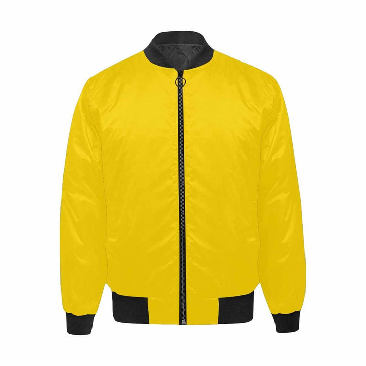 Mens Jacket Gold Yellow and Black Bomber Jacket - Mens | Jackets | Bombers