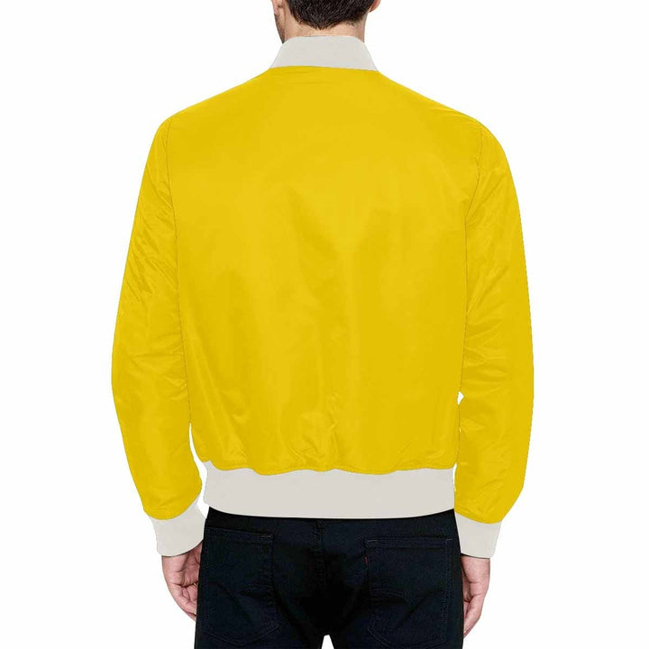 Mens Jacket Gold Yellow Bomber Jacket - Mens | Jackets | Bombers