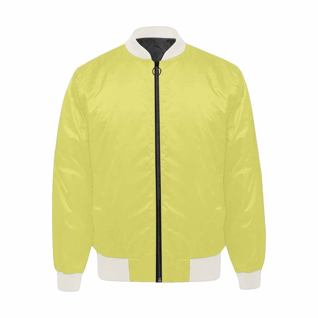 Mens Jacket Honeysuckle Yellow Bomber Jacket - Mens | Jackets | Bombers