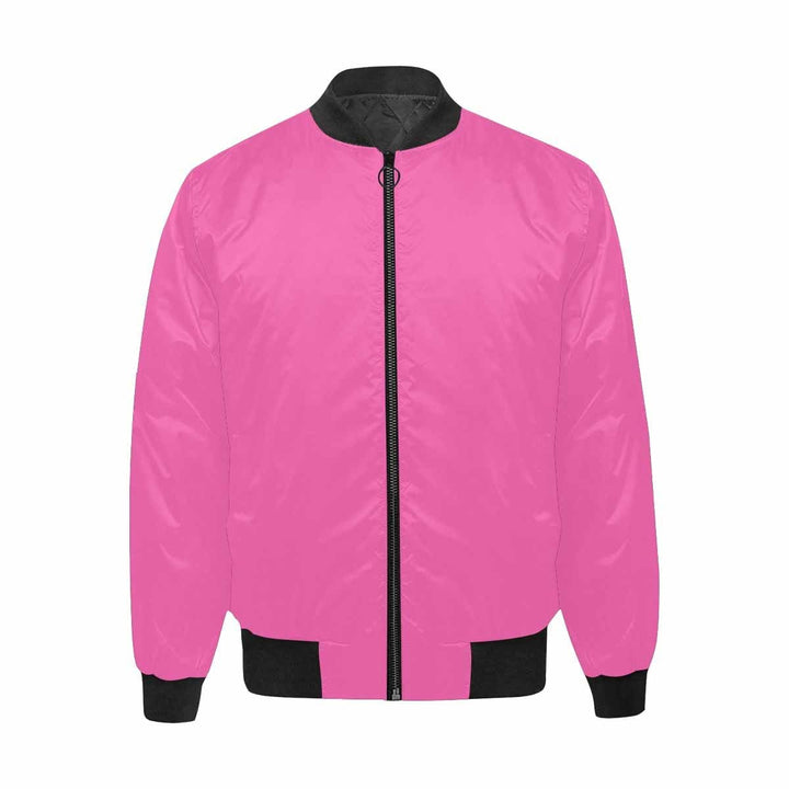 Mens Jacket Hot Pink And Black Bomber Jacket - Mens | Jackets | Bombers