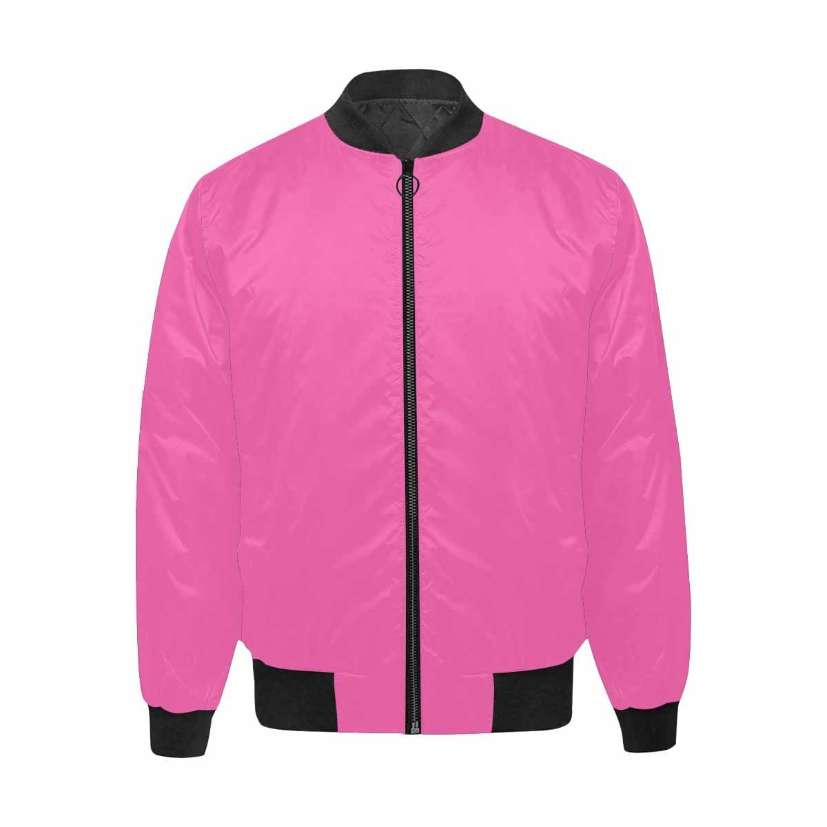 Mens Jacket Hot Pink And Black Bomber Jacket - Mens | Jackets | Bombers