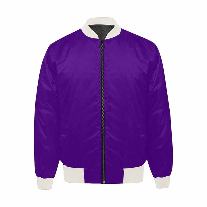 Mens Jacket Indigo Purple Bomber Jacket - Mens | Jackets | Bombers