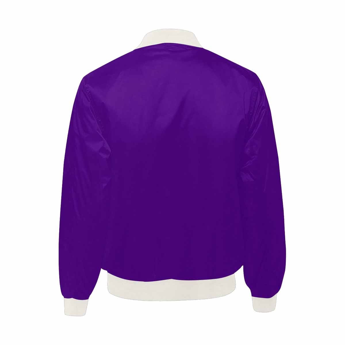 Mens Jacket Indigo Purple Bomber Jacket - Mens | Jackets | Bombers