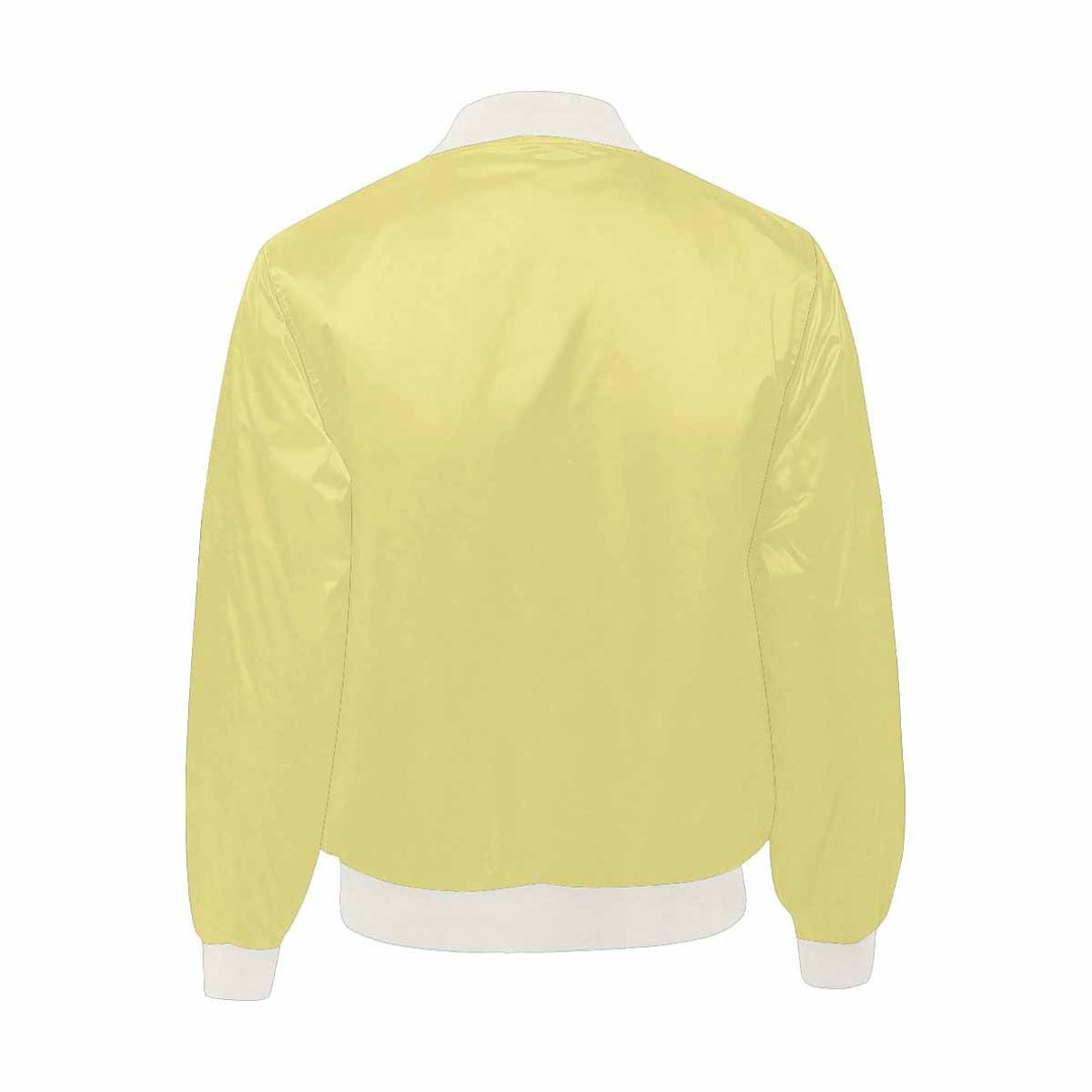 Mens Jacket Khaki Yellow Bomber Jacket - Mens | Jackets | Bombers