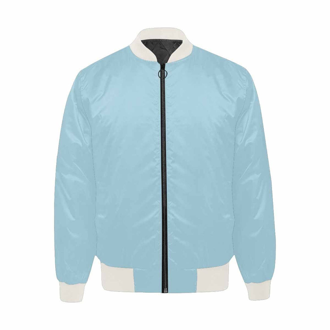 Mens Jacket Light Blue Bomber Jacket - Mens | Jackets | Bombers