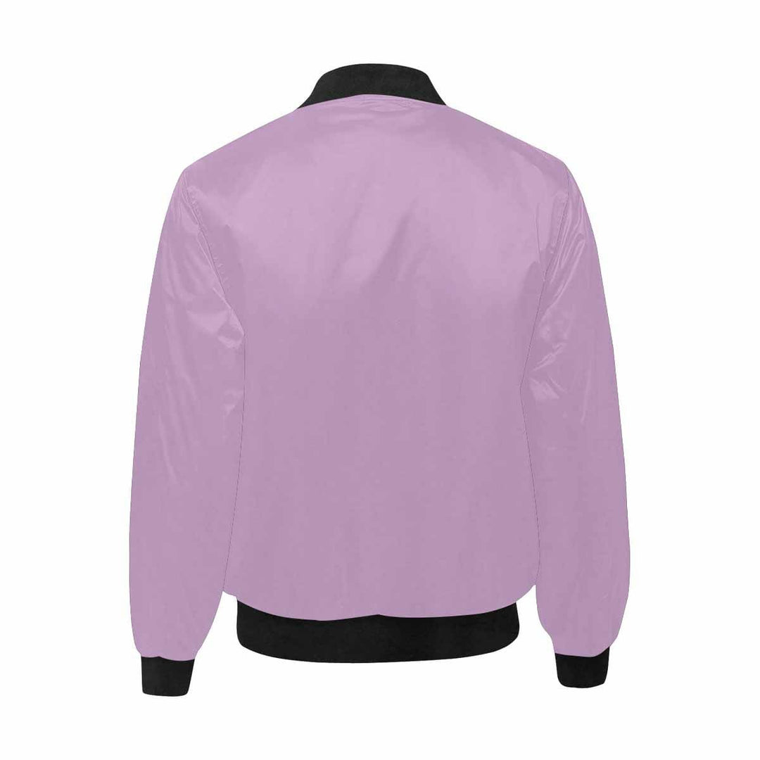 Mens Jacket Lilac Purple and Black Bomber Jacket - Mens | Jackets | Bombers