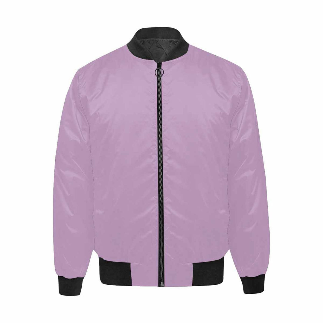 Mens Jacket Lilac Purple and Black Bomber Jacket - Mens | Jackets | Bombers